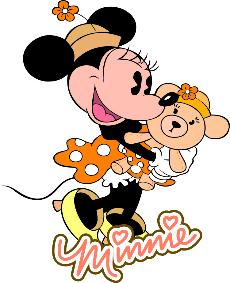 Minnie Mouse Logo 10 vinyl decal